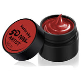 Painted Metal, 5D Three-dimensional Nail Phototherapy, Pull Line, Nail Polish Glue