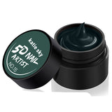 Painted Metal, 5D Three-dimensional Nail Phototherapy, Pull Line, Nail Polish Glue