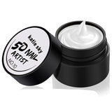 Painted Metal, 5D Three-dimensional Nail Phototherapy, Pull Line, Nail Polish Glue
