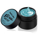 Painted Metal, 5D Three-dimensional Nail Phototherapy, Pull Line, Nail Polish Glue