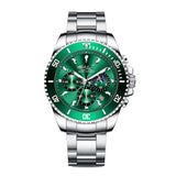 Fashion Tide Green Water Ghost, Waterproof Luminous Men's Watch