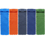 Outdoor Camping Inflatable Bed, Hexagonal Air Cushion, Picnic Beach Mat, Moisture-proof Pad