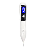 LCD Face Plasma Skin Tag Remover Pen, Tattoo Removal Black Dot Dark Spot Verrgas Pencil, Laser Warts and Mole Eraser Tools