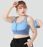 Shockproof Running, Plus Size, Sports Bra Vest