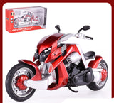 Alloy Motorcycle Simulation Toy, Sports Model for Children
