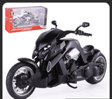 Alloy Motorcycle Simulation Toy, Sports Model for Children
