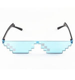 Mosaic Pixel Sunglasses, Two-dimensional Prom Goggles