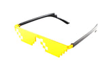 Mosaic Pixel Sunglasses, Two-dimensional Prom Goggles
