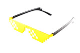 Mosaic Pixel Sunglasses, Two-dimensional Prom Goggles