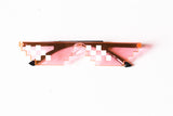 Mosaic Pixel Sunglasses, Two-dimensional Prom Goggles
