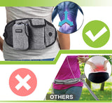 Dog Training Waist Bag, Hands-free Outdoor Pet Running Walking Leash, Portable Dog Food Water Cup Storage Bags