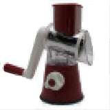 Multi-functional 4-in-1 Manual Vegetable Cutter, Round Mandoline & Cheese Slicer