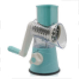 Multi-functional 4-in-1 Manual Vegetable Cutter, Round Mandoline & Cheese Slicer