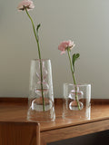 Retro Stained Glass Vase, Gourd Hydroponic Flower Pot