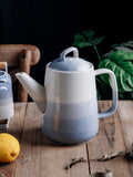 Nordic Ceramic Cold Water Kettle – Large Capacity, Heat-resistant White Teapot Set