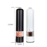 German Myle Mai Ruisi Electric Black Pepper Grinder, Sea Salt Automatic Grinding Bottle, Home Kitchen Seasoning