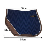 Horse Saddle Pad – Cotton Composite Riding Pad for Comfort & Protection