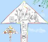 Children's Breeze, Easy to Fly Handmade Kite, DIY Material Package