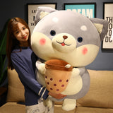 Cute Shiba-inu Plush Toy, Large Doll Sleeping Pillow, Ragdoll Girls' Bed Super Soft Cushion