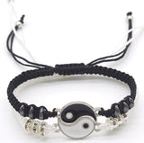 Alloy Braided Bracelet, Handmade Jewelery