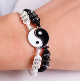 Alloy Braided Bracelet, Handmade Jewelery