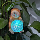Outdoor Courtyard, Solar Hedgehog Lawn Lamp