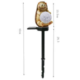Outdoor Courtyard, Solar Hedgehog Lawn Lamp