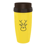 No Cover Twist Travel Cup, Double Insulation Tumbler Straw, Sippy Portable Water Bottles for Children and Adults