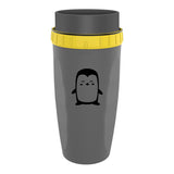 No Cover Twist Travel Cup, Double Insulation Tumbler Straw, Sippy Portable Water Bottles for Children and Adults