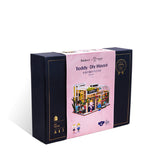 DIY Teddy Cottage Building Model Insert Toys, 3D House Assemble Female Gift