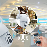 Wifi Smart Dual Antenna, Two-way Infrared Dome Camera