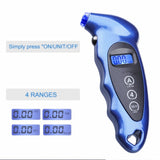 Tire Pressure Gauge, Backlight High-precision Digital Monitoring Car Tyre Air Pressure Gauge Meter with LCD Display