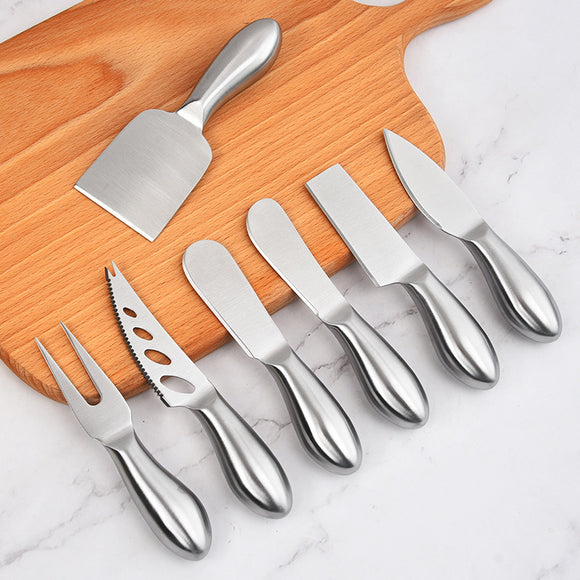 Creative Stainless Steel Hollow Handle Cheese Knife