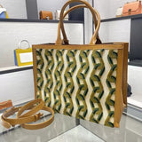 Large Tote Bag, Women's Retro Shopping Bag
