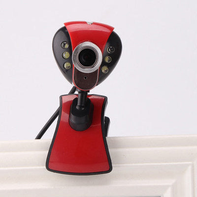 USB HD Computer Camera with Light, Network Video Conference Live Webcam