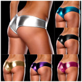 Exotic Underwear, Multicolor Faux Leather, Creative Briefs