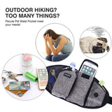 Dog Training Waist Bag, Hands-free Outdoor Pet Running Walking Leash, Portable Dog Food Water Cup Storage Bags