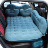 Inflatable Camping Car Air Mattress, Travel Outdoor Pillow Bed