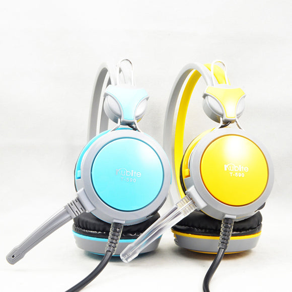 Explosive Internet Café Headphones, Anti-explosion Power Vacuum Microphone Headset with Subwoofer and Mic