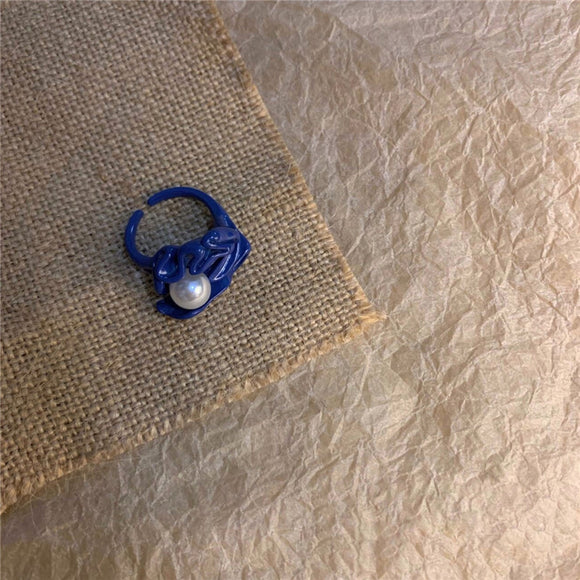Simple and Cold Wind Ring with Multi-color Personality