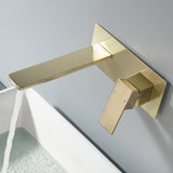 Concealed Basin All Copper in-Wall Faucet