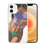 European and American Sexy Beauty Phone Case