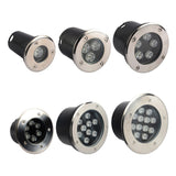 LED Underground Outdoor Waterproof RGB Lawn Villa Garden Light