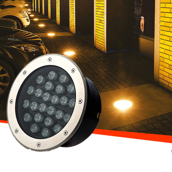 LED Underground Outdoor Waterproof RGB Lawn Villa Garden Light