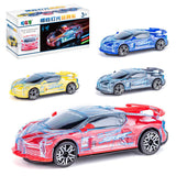 Children's Electric, Universal Transparent Police Car Toy