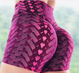 Printed Women's Three-point Pants, Running Sports Yoga Shorts