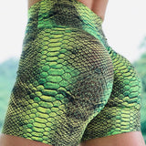 Printed Women's Three-point Pants, Running Sports Yoga Shorts