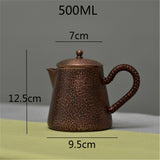 Handmade Small Copper Teapot, Pure Copper Tea-set