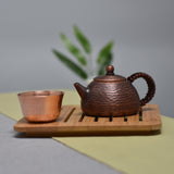 Red Copper Handmade Utensil – Solid Pure Tea Kettle