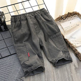 Summer Thin Children's Cotton Ice Loose Pants